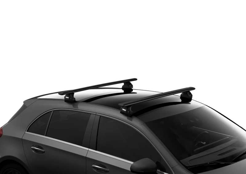 Dakdrager Thule met EVO WingBar Zwart Hyundai i30 (bez skleněné střechy) 5-Dr Hatchback met vaste punten 12-17