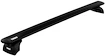 Dakdrager Thule met EVO WingBar Zwart Jeep Commander (Standard Crossbars) 5-Dr SUV met T-Profiel 06+