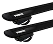 Dakdrager Thule met EVO WingBar Zwart Land Rover Discovery Sport 5-Dr SUV met dakrails 15-24