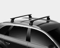 Dakdrager Thule met EVO WingBar Zwart Land Rover Range Rover 5-Dr SUV met vaste punten 00-01