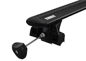 Dakdrager Thule met EVO WingBar Zwart LYNK &amp; CO 01 5-Dr SUV met geïntegreerde dakrails 19-24