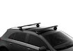 Dakdrager Thule met EVO WingBar Zwart Mercedes Benz 5-Dr Hatchback met vaste punten 12-18