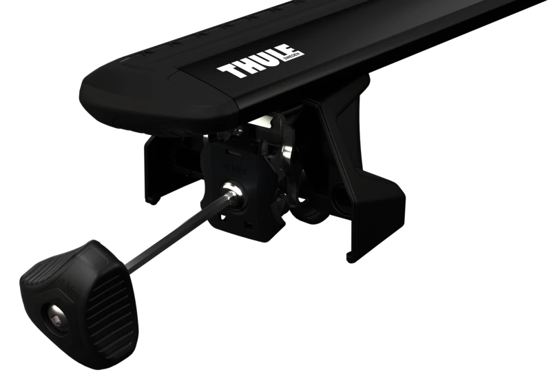 Dakdrager Thule met EVO WingBar Zwart Mercedes Benz A-Class (W176) 5-Dr Hatchback met vaste punten 12-18