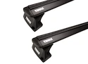 Dakdrager Thule met EVO WingBar Zwart MG HS 5-Dr SUV met geïntegreerde dakrails 2025