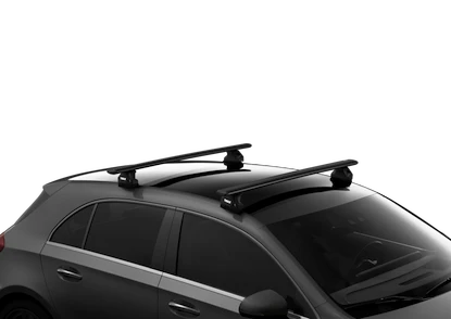 Dakdrager Thule met EVO WingBar Zwart Renault Express 5-Dr MPV met vaste punten 21-24