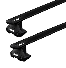 Dakdrager Thule met EVO WingBar Zwart Renault Twingo 5-Dr Hatchback met kaal dak 14-24