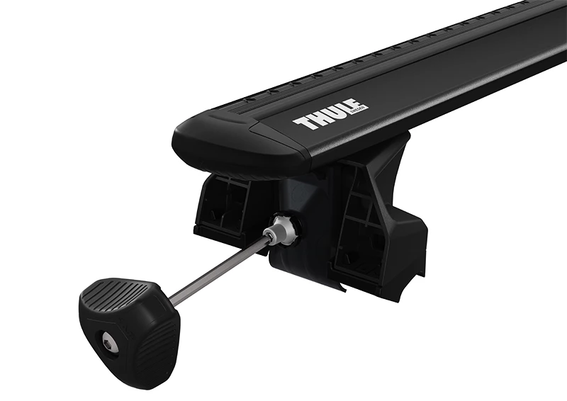Dakdrager Thule met EVO WingBar Zwart Volvo XC60 5-Dr SUV met geïntegreerde dakrails 17-24