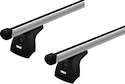 Dakdrager Thule met ProBar Ford Focus Mk II 4-Dr Sedan met vaste punten 08-11