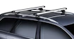 Dakdrager Thule met SlideBar Daewoo Kalos 5-Dr Hatchback met kaal dak 03-11