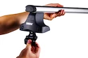 Dakdrager Thule met SlideBar Daewoo Kalos 5-Dr Hatchback met kaal dak 03-11