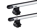 Dakdrager Thule met SlideBar Dodge Dakota 4-Dr Double-cab met kaal dak 05-21