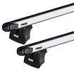 Dakdrager Thule met SlideBar Fiat Fullback 4-Dr Double-cab met vaste punten 16-24