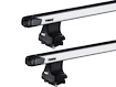 Dakdrager Thule met SlideBar Ford Focus Mk III 5-Dr Estate met kaal dak 11-18