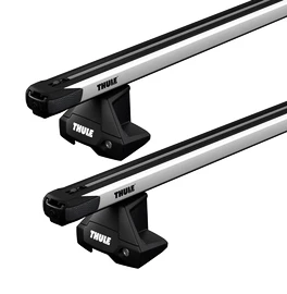 Dakdrager Thule met SlideBar Jaguar I-Pace 5-Dr SUV met kaal dak 18-24