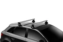 Dakdrager Thule met SlideBar Kia Soul (Mk II) (With glass roof) 5-Dr Hatchback met kaal dak 14-18