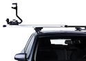 Dakdrager Thule met SlideBar Opel Agila 5-Dr MPV met dakrails 00-07