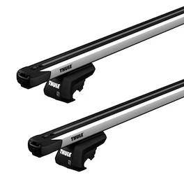 Dakdrager Thule met SlideBar Subaru XV 5-Dr SUV met dakrails 17-22