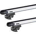 Dakdrager Thule met SlideBar Volkswagen Caddy (Mk III) 5-Dr Van met dakrails 04-15