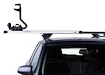 Dakdrager Thule met SlideBar Volkswagen Golf Plus 5-Dr Hatchback met dakrails 05-08