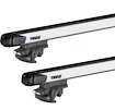 Dakdrager Thule met SlideBar Volkswagen Touran I (1T) 5-Dr MPV met dakrails 03-15