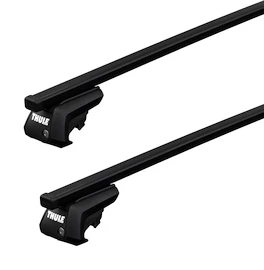 Dakdrager Thule met SquareBar Audi A6 Allroad 5-Dr Estate met dakrails 00-05