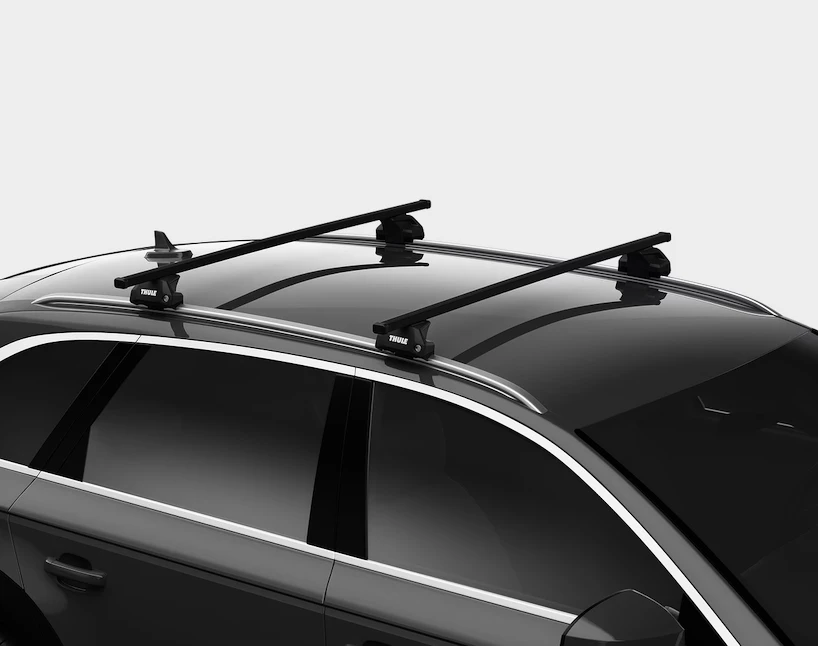 Dakdrager Thule met SquareBar Citroën C4 Aircross 5-Dr SUV met geïntegreerde dakrails 12-23