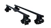Dakdrager Thule met SquareBar Daewoo Nubira 4-Dr Sedan met kaal dak 03-11