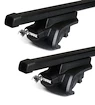 Dakdrager Thule met SquareBar Fiat Doblo Malibo 5-Dr Van met dakrails 00-21