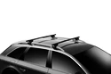 Dakdrager Thule met SquareBar Kia Sorento 5-Dr SUV met dakrails 02-09