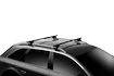 Dakdrager Thule met SquareBar Mercedes Benz GLK 5-Dr SUV met dakrails 08-15