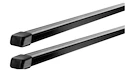 Dakdrager Thule met SquareBar Nissan Pathfinder (R51) 5-Dr SUV met kaal dak 05-12