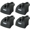 Dakdrager Thule met SquareBar Saab 9-3 SportSedan 4-Dr Sedan met vaste punten 03-12