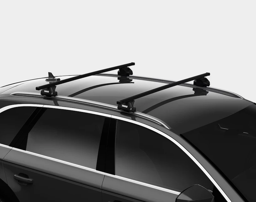Dakdrager Thule met SquareBar Skoda Kodiaq 5-Dr SUV met geïntegreerde dakrails 2024
