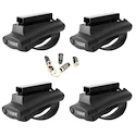 Dakdrager Thule met SquareBar Ssangyong Musso 4-Dr Pickup met dakrails 18-24