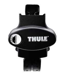 Dakdrager Thule met SquareBar Ssangyong Musso 4-Dr Pickup met dakrails 18-24