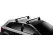 Dakdrager Thule met SquareBar Volkswagen Caddy Maxi Life 5-Dr MPV met vaste punten 08-15