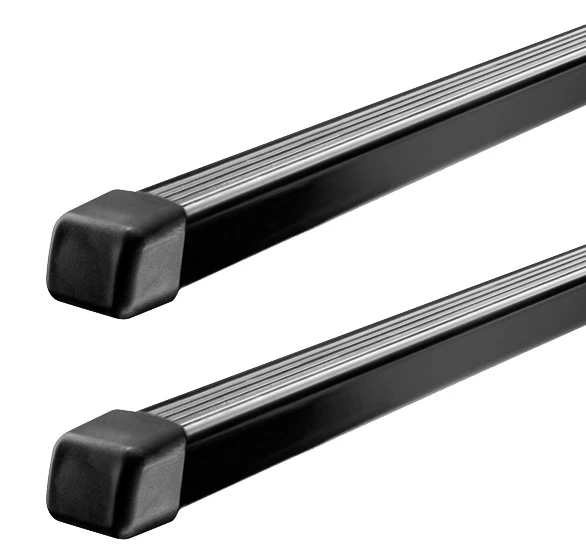 Dakdrager Thule met SquareBar Volkswagen Transporter (T6) 4-Dr Double-cab met vaste punten 15-24