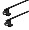 Dakdrager Thule met SquareBar Volvo EX30 5-Dr SUV met kaal dak 2024