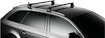 Dakdrager Thule met WingBar Black Chevrolet Orlando 5-Dr MPV met vaste punten 11-24