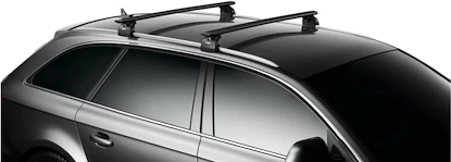 Dakdrager Thule met WingBar Black Honda Civic Tourer 5-Dr Estate met geïntegreerde dakrails 14-24