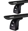Dakdrager Thule met WingBar Black Opel Corsa C 3-Dr Hatchback met vaste punten 04-06