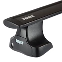 Dakdrager Thule met WingBar Black Renault Fluence 4-Dr Sedan met kaal dak 09-21