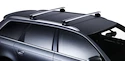 Dakdrager Thule met WingBar BMW 2-Series Active Tourer (F45) 5-Dr MPV met geïntegreerde dakrails 14-22