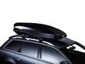 Dakdrager Thule met WingBar Daewoo Nubira I 5-Dr Estate met dakrails 00-03