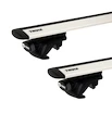 Dakdrager Thule met WingBar Mercedes Benz GLS (X166) 5-Dr SUV met dakrails 16-19