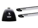 Dakdrager Thule met WingBar Opel Corsa C 3-Dr Hatchback met vaste punten 01-03