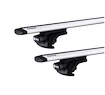 Dakdrager Thule met WingBar Peugeot 4007 5-Dr SUV met dakrails 07-12