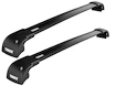 Dakdrager Thule WingBar Edge Black Audi Q3 5-Dr SUV met geïntegreerde dakrails 12-18