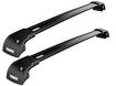 Dakdrager Thule WingBar Edge Black Fiat 500X 5-Dr SUV met geïntegreerde dakrails 15-23