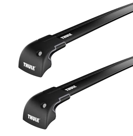 Dakdrager Thule WingBar Edge Black Fiat 500X 5-Dr SUV met geïntegreerde dakrails 15-23